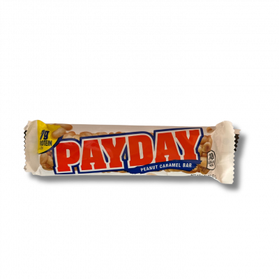 Hershey's PayDay ist ein köstlicher Riegel aus salzigen Erdnüssen und süßem Karamell. Eine perfekte Balance von süßen und salzigen Aromen, die diesen Riegel zu einem unwiderstehlichen Snack machen. […] - Breddas Hemp & Sweets Company Wuppertal