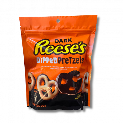 Reese’s Dipped Pretzels Dark ist ein Snack, der deine Geschmacksknospen zum Tanzen bringt. Salzige Brezeln, getaucht in dunkle Schokolade und mit einer Prise Reese's Erdnussbutter verfeinert, sorgen für ein unvergleichliches Geschmackserlebnis. […] - Breddas Hemp & Sweets Company Wuppertal