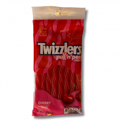 Twizzlers Cherry sind spiralförmige Lakritze mit köstlichem Kirschgeschmack. Ihre einzigartige Form und der saftige Geschmack machen sie zu einem unterhaltsamen und leckeren Snack für jede Gelegenheit. […] - Breddas Hemp & Sweets Company Wuppertal